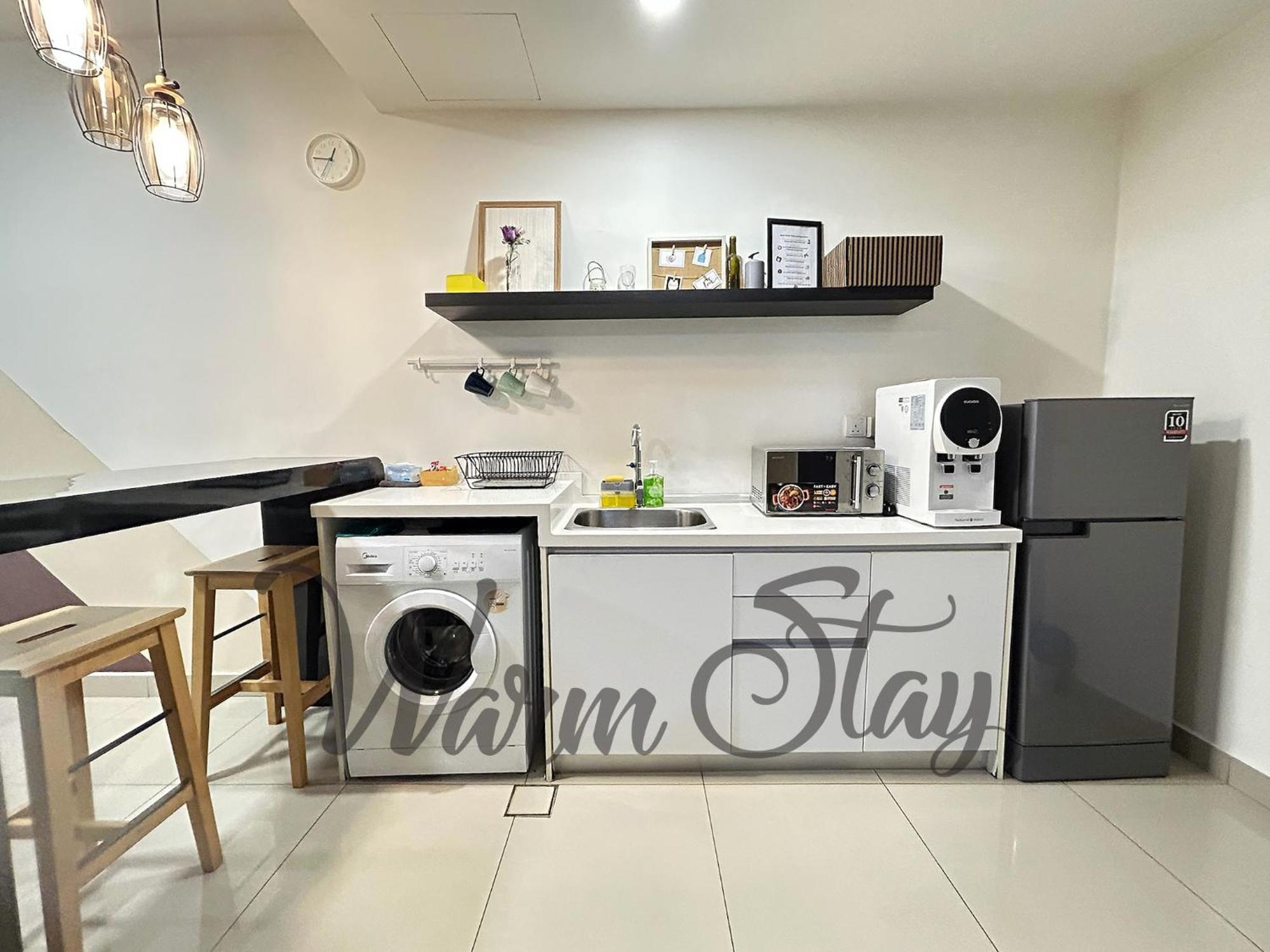 Warm Stay At Trefoil Setia Alam Buitenkant foto